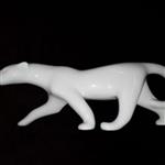 Koupím Porcelánovou sošku pantera z přelomu 50. a 60. let v bílé barvě. Výrobcem byla Keramika Znojm...